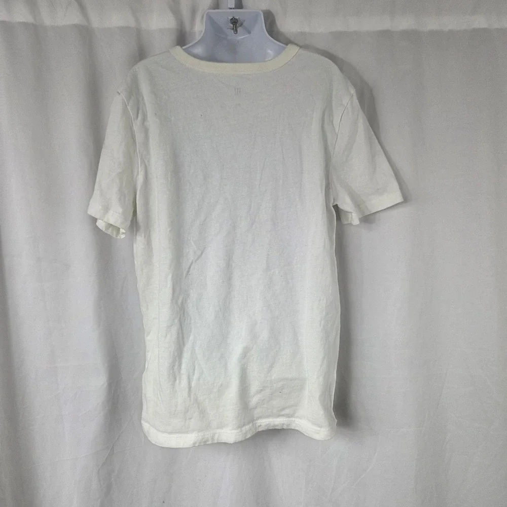 Gap Kids Shirt 10-11 White Camo Logo Graphic Tagless Short Sleeve Tee Top